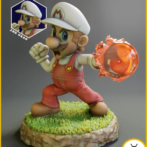 Fire Mario from Super Mario