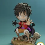 Luffy from One Piece - Chibi version