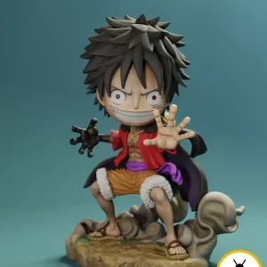 Luffy from One Piece - Chibi version